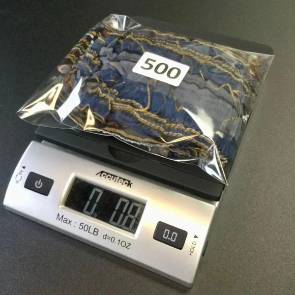 Vintage Women’s Sheer Printed Long Head Neck Shoulders Delicate Scarf Multicolor - Picture 6 of 7